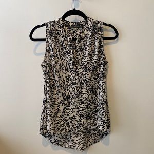 Animal print top